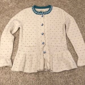 Matilda Jane girls cardigan sz 6